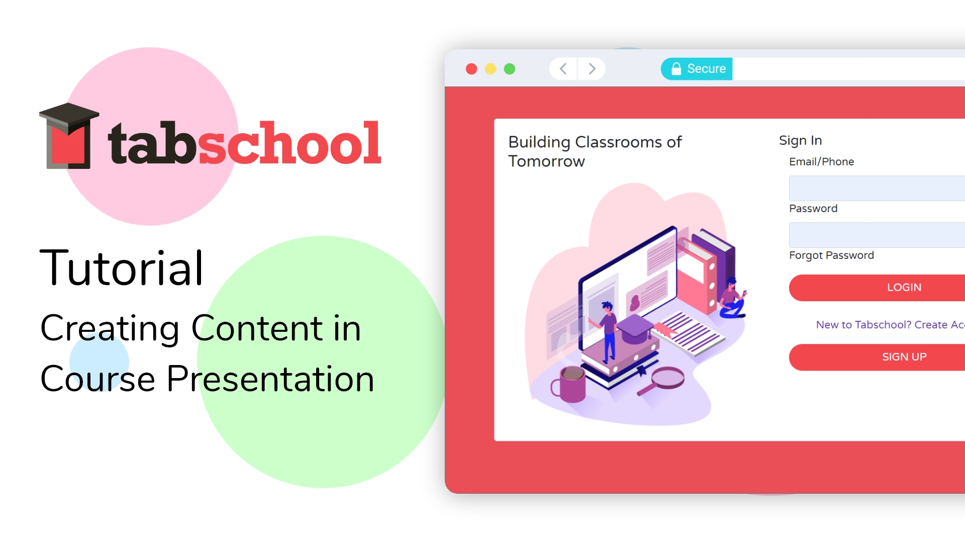 Tutorial – Creating Content on Course Presentation